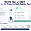 Making Your Content Ready For AI Agents, Not Just AI Answers