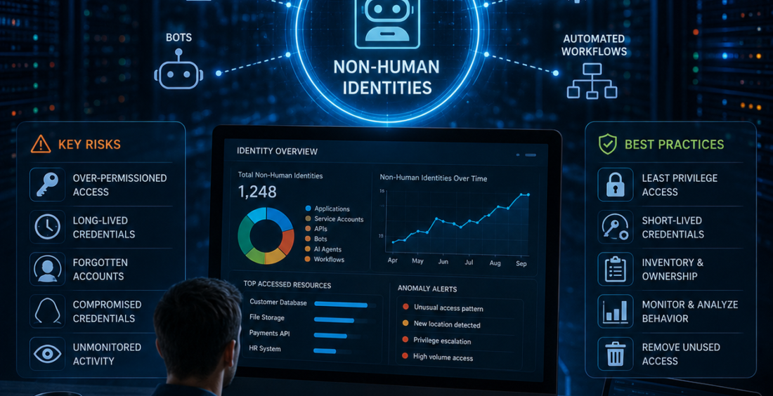 Non-human identities cybersecurity risk in AI systems