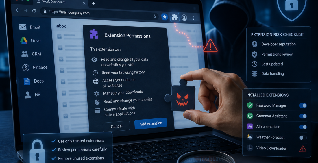 Browser Extension Security: The Small Add-Ons With Big Access