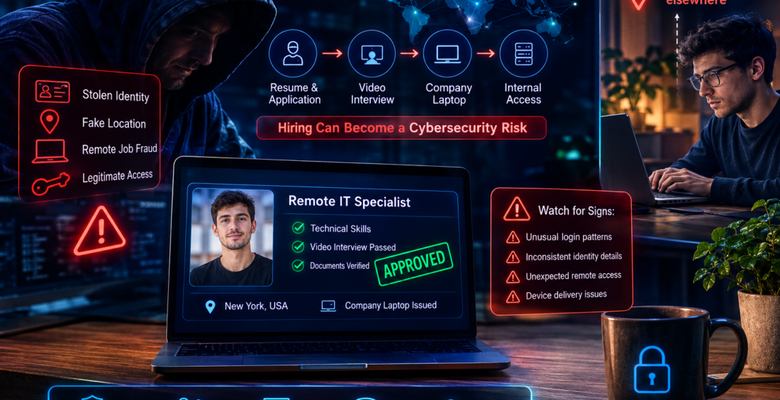 Fake remote IT workers cybersecurity risk