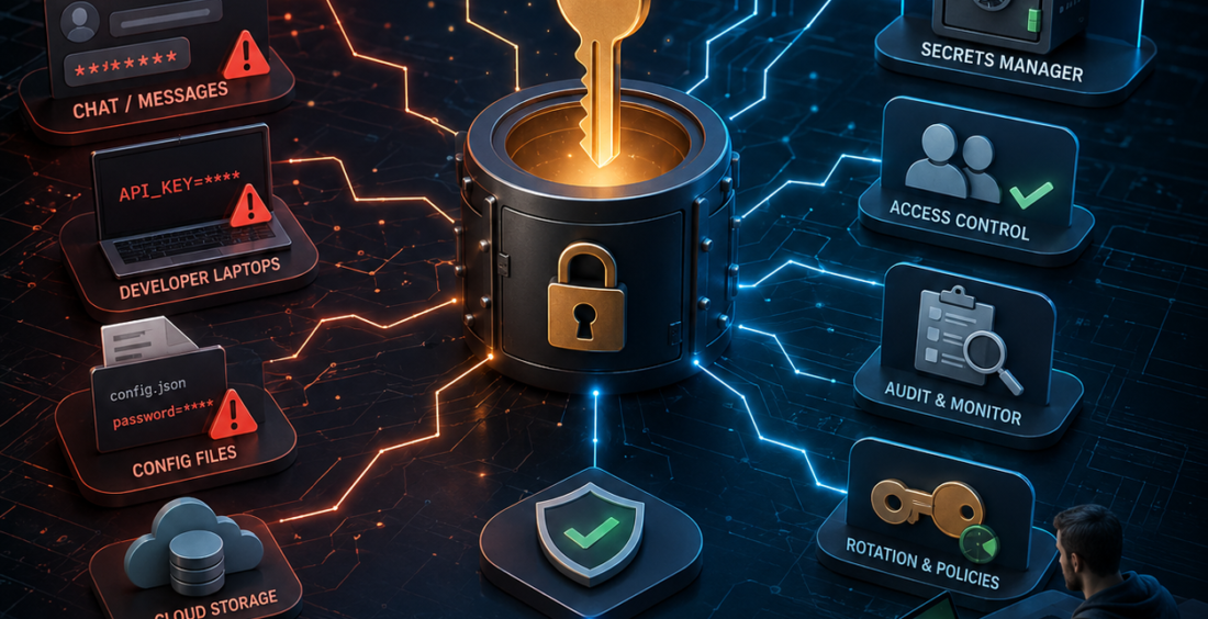 Secrets sprawl API keys and cybersecurity risk