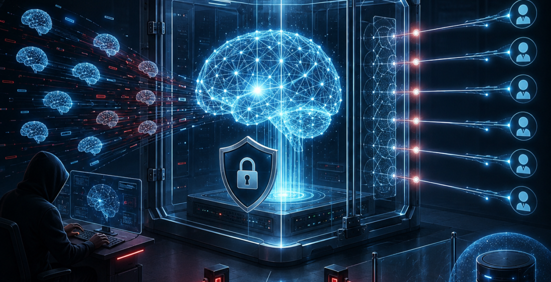 AI model theft cybersecurity and model extraction risk